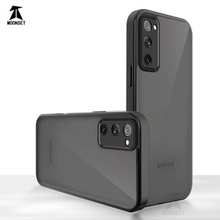 Dành Cho Samsung Galaxy S20 FE 5G Ốp điện thoại Cứng Mờ Da-Cảm Giác Mềm Khung TPU Chống Sốc Mỏng Vỏ