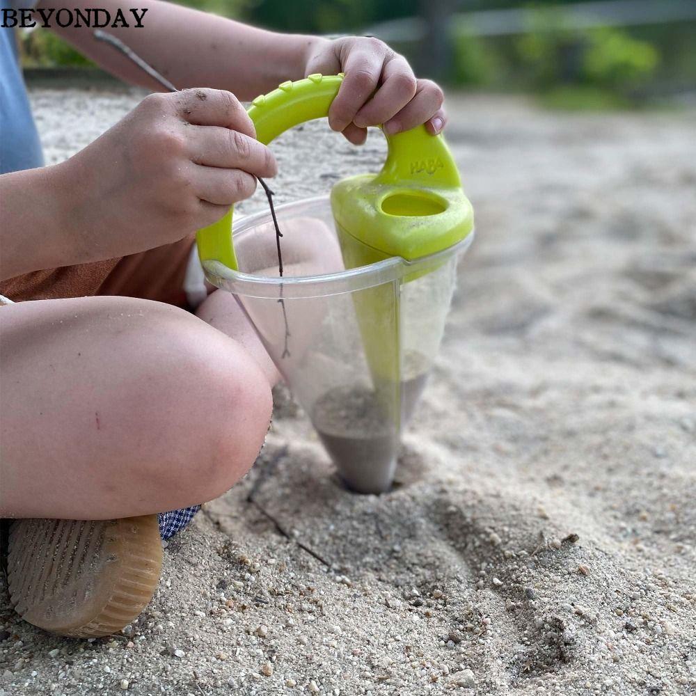 Đồ chơi phễu bãi biển BEYONDAY, Đồ chơi lọc cát sáng tạo bằng nhựa, Quà tặng Bộ cát đào ngộ nghĩnh