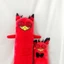 PS1 Hazbin Hotel Alastor Long Strip Cat Duck Plush Doll Gối Anime Ngoại Vi plushie SP1