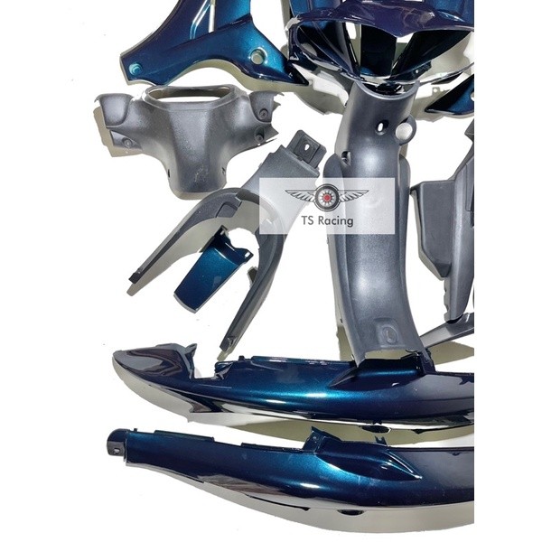Dàn áo Jupiter V màu xanh nhớt - tặng team 3 lớp