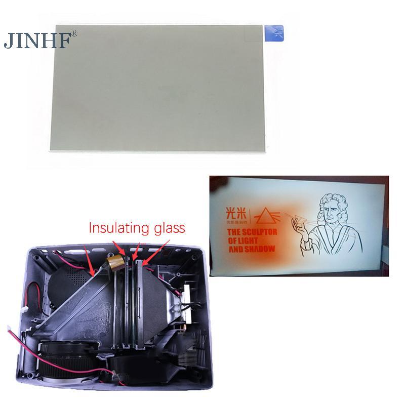Kính Phân Cực Cách Nhiệt JINHF Cho 4 Inch Lcd Led Máy Chiếu Sửa Chữa Cho UC40 UC46 Rigal HOT