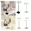 Túi Xách Hiển Thị Đứng Có Thể Điều Chỉnh Ví Giá Đỡ Hình Chữ T Kim Loại Sắp Xếp Giá Trang Sức Vòng Cổ Lưu Trữ Thép Không Gỉ Thích Hợp Cho Bé Gái Nữ Phòng Deco