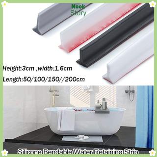 Nút chặn nước NOOKSTORY Có thể uốn cong Chống trượt Rào chắn lũ lụt Tách khô và ướt Đập tắm Tự dính