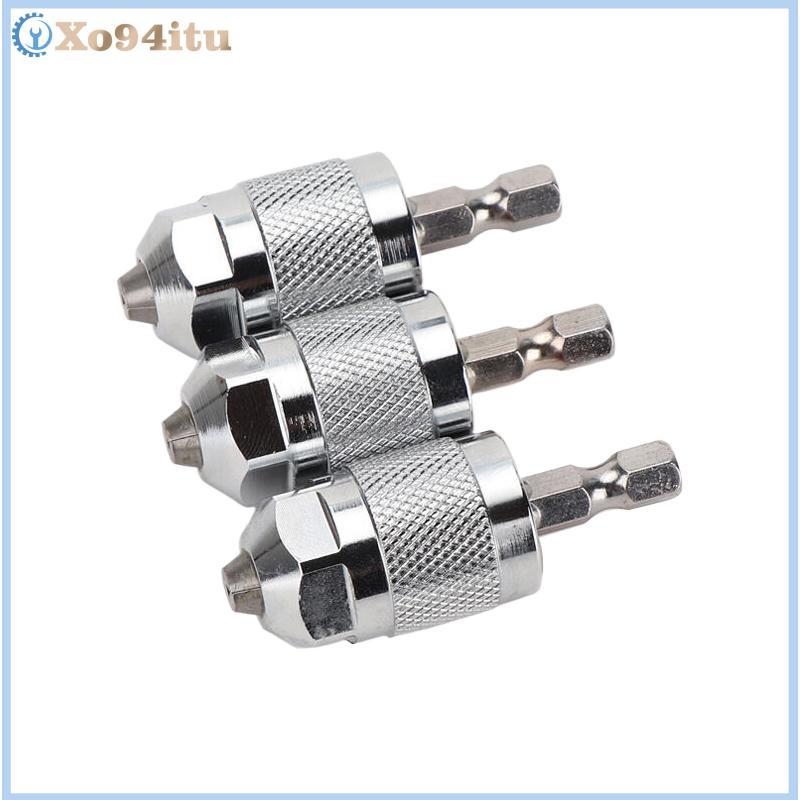 XOITU Thay Đổi Nhanh Tay Cầm Lục Giác Tua Vít Bộ Chuyển Đổi Mũi Khoan Điện Collet Chuyển Đổi Nối Dài Dụng Cụ Mài Điện VN
