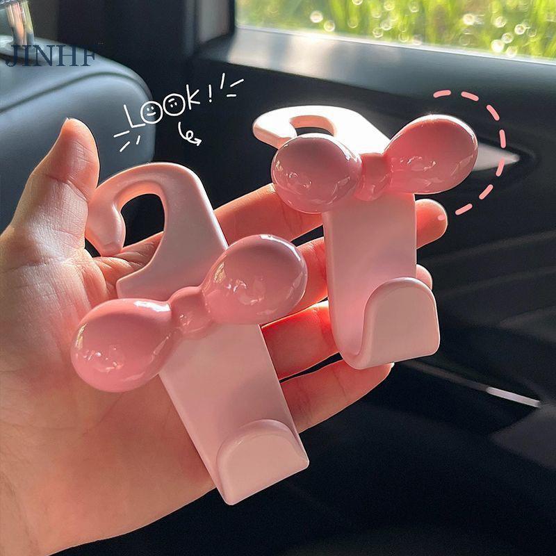 JINHF Ghế Ô Tô Móc Sau Nơ Lưu Trữ Móc Thời Trang Đa Năng Đồ Lặt Vặt Lưng Bảo Quản Móc Phụ Kiện Nội Thất HOT