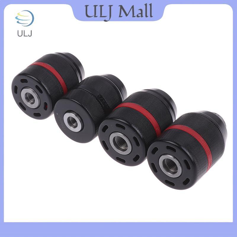 Đầu khoan Ratchet kim loại không cần chìa khóa ULJ, Chuck tự khóa, 10mm 13mm, Chuyển đổi thay đổi nhanh, cho ổ cắm & tuốc nơ vít mũi khoan.