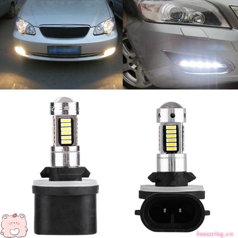 Boom 6500k LED Tự Động Lái Xe Ô Tô Đèn Sương Mù Bóng Đèn DRL Đèn 12V 550LM