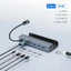 Yoo Portable Type C Gaming Dock 4K 60Hz Đầu ra Gigabit Cổng USB Nhôm Adapter Hub Thích hợp cho bảng điều khiển
