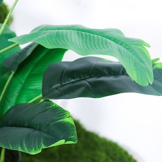 Lá chuối giả trang trí nhà cửa decor phòng khách cây thiên điểu nhân tạo phong cách bắc âu đạo cụ chụp ảnh sản phẩm cao cấp phụ kiện nội thất văn phòng ban công rùa rẻ quạt monstera xanh mát hiện đại nhựa lụa bền đẹp hoa nghệ thuật lớn nhiệt đới
