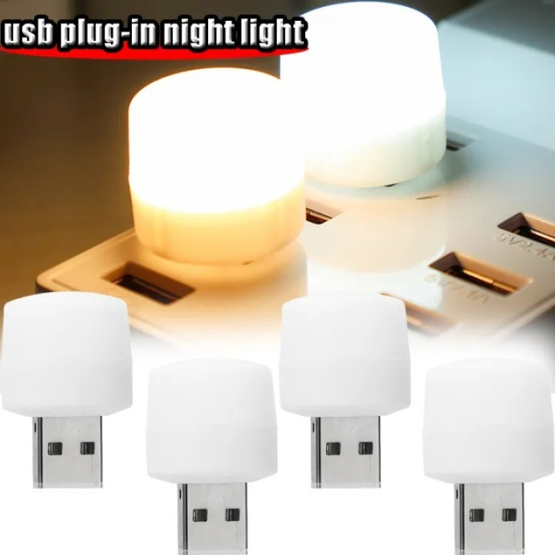 10 / 20 / 30 Chiếc Mini USB Cắm Đèn Ngủ / Bảo Vệ Mắt Đèn LED Đọc Sách Đèn Di Động