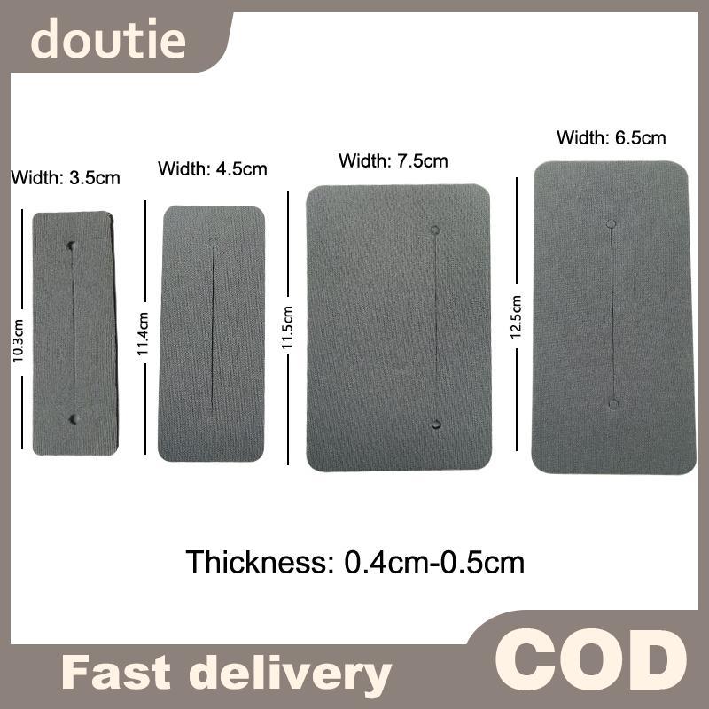 Doutie 20 Chiếc Salon Tóc Perming / Cách Nhiệt Cotton Pad Chất Liệu Cao Su Miếng Dán Uốn Sóng Uốn Phụ Kiện Nhiệt Độ Cao Dụng Cụ Tạo Kiểu VN