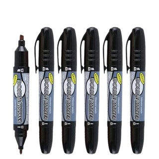 Chenguang MG2110 Bút đánh dấu hai đầu cỡ lớn Shuangjie Bút đánh dấu dầu chống thấm nước khô nhanh Không dễ phai Bút đầu lớn