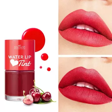 Màu Đỏ Mềm Nhung Lip Tint Matte Finish Dài Tay Thoải Mái Trang Điểm Môi Bóng Son Bóng Son Bóng Mỹ Phẩm Bóng