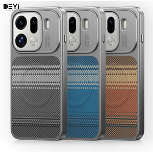 Dành Cho Oppo x9 Vỏ Điện Thoại pro Không Chặn Góc Rộng Ngay Lập Tức Thay Đổi Sang Họa Tiết Kevlar Da Từ Trường Hợp Bảo Vệ