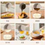 Đá Chảo Chống Dính Hộ Gia Đình Thực Phẩm Bổ Sung Nồi Sữa Không Tráng Mini Đổ Dầu Omelet Chảo Sâu Dày Đế Nhỏ