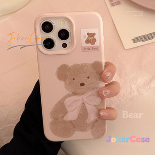 Ốp Lưng Cho iPhone 13 17 15 11 16 12 14 Pro Max 16 14 15 Plus XR X XS Max Air Ốp lưng điện thoại hình gấu dễ thương