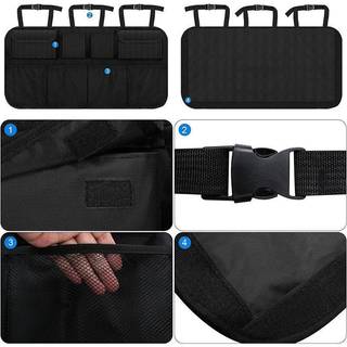 Túi lưu trữ cốp xe mpv Xe địa hình Hai ngăn suv Túi lưới đa chức năng Túi lưu trữ Túi treo