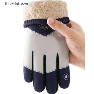 Găng Tay Trượt Tuyết THI Unisex, Lông Cừu Ấm Áp, Chống Thấm Nước, Phù Hợp Cho Snowboarding Và Lái Xe Máy