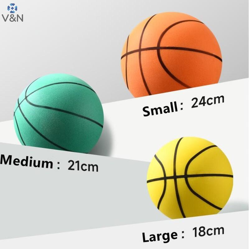 Bóng Rổ Mini 18/21/24cm Có Vòng - Nhẹ, Im Lặng, Dài Tuổi Thọ - Quà Tặng ...