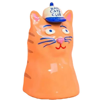 [BTF] Đồ trang trí nghệ thuật KENELEPHANT HONGMA Nhật Bản Gashapon Ghost Spotted Dog Couple Orange Cat M9V2