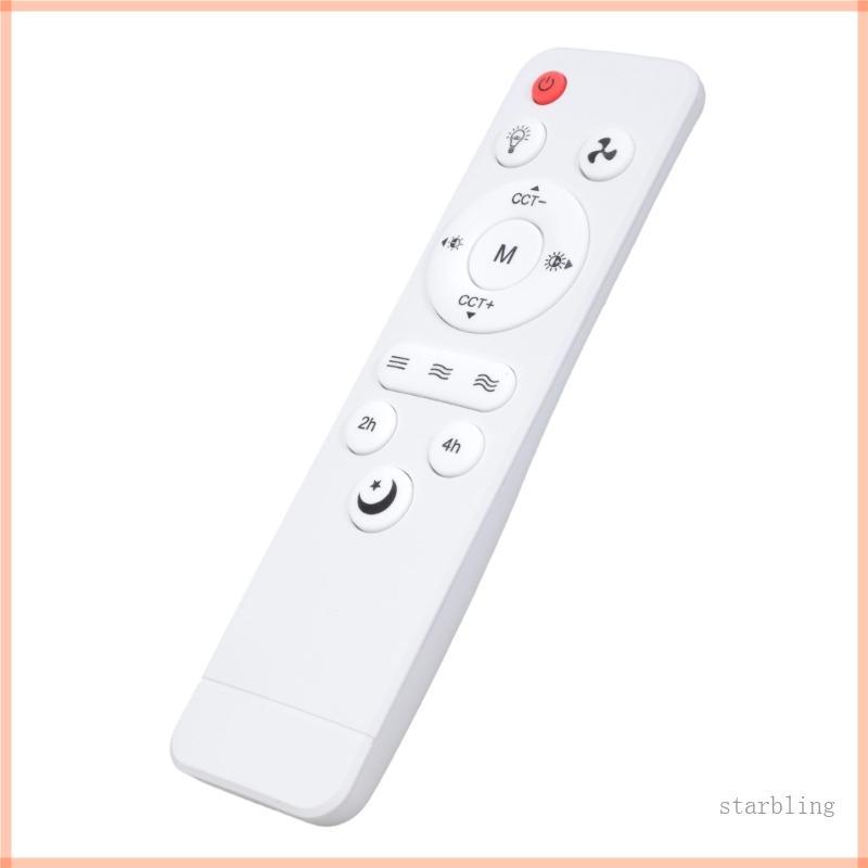 Điều khiển từ xa Star IR cho đèn quạt trần có độ sáng và cài đặt nhiệt độ màu có thể điều chỉnh