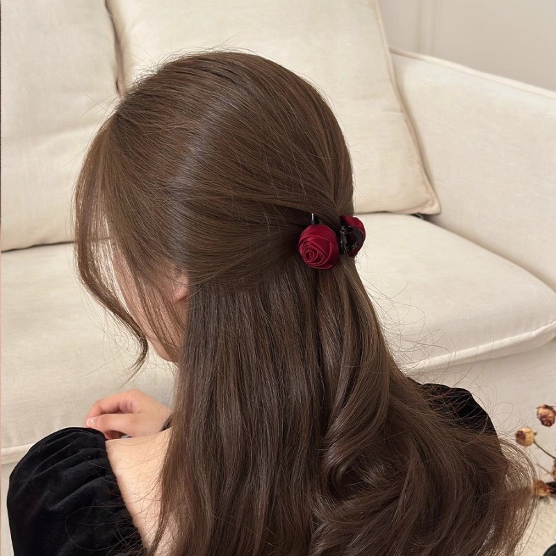 Ancora Đỏ Công Chúa - Kẹp Tóc Nhỏ, Phụ Kiện Tóc Cho Nữ