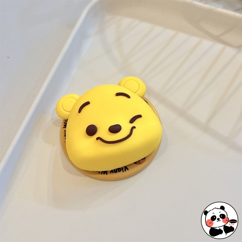 Silicone Từ Giá Đỡ Điện Thoại Để Bàn Lười Hoạt Hình Ngộ nghĩnh Poop Gấu Dễ Thương Thỏ Bò Thoáng Mát ins Phong Cách Vỏ Giá Đỡ Bao Đứng