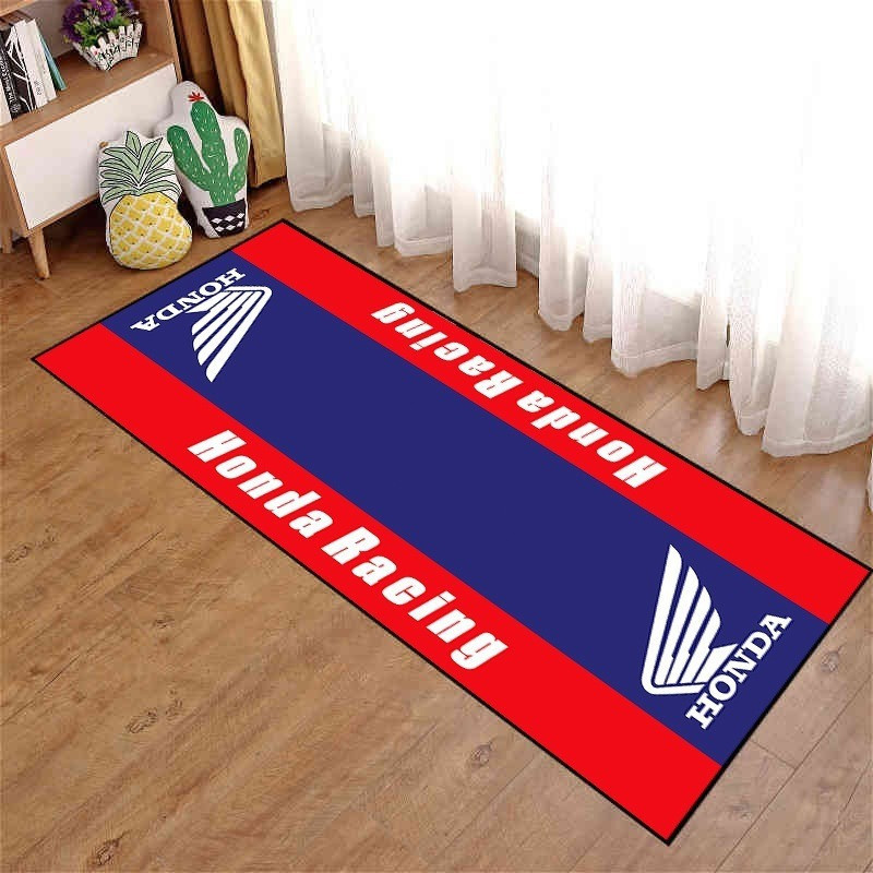 Thảm Chống Trượt Xe Máy Trang Trí Nhà 50x160cm, honda kawasaki yamaha bmw suzuki