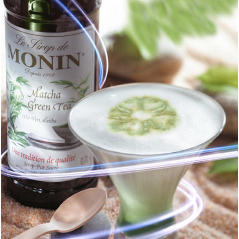 Siro Monin Trà Xanh Matcha 70cl, Nguyên Liệu Pha Chế Chuyên Nghiệp, Syrup Trà Xanh Nhập Khẩu Pháp