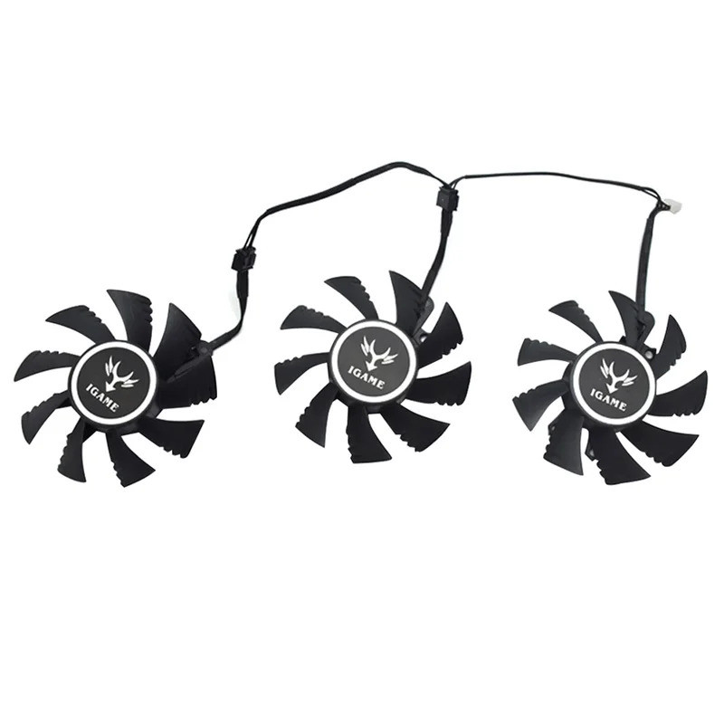 Dành Cho Nhiều Màu Sắc iGame GeForce GTX 1050 1060 1070Ti 1080 Video Card Fan 75MM 4Pin Thay Thế Card Đồ Họa GPU Quạt