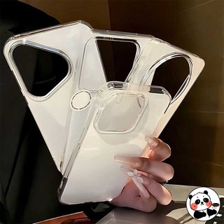 Ốp Điện Thoại Màu Trắng Kem Cho Huawei Nova 14 13 12 12i 11i 11 Ultra Y90 Y91 Y73 Y70 Y71 10 9 8 7 6 5 Pro 5G 4G Vỏ Ins Phong Cách Dễ Thương Vỏ IMD Đơn Giản