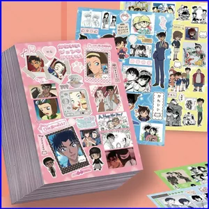SQ3 8 Tờ / bộ Thám Tử Lừng Danh Conan Dán Anime Graffiti Sổ Tay Hành Lý Chống Thấm Nước Trang Trí QS3