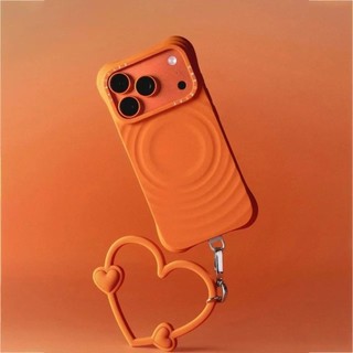 Nhẫn treo trái tim tình yêu lãng mạn chất lượng cao + Thẻ silicon Thích hợp cho iPhone Phụ kiện dây chuyền điện thoại di động đầy đủ