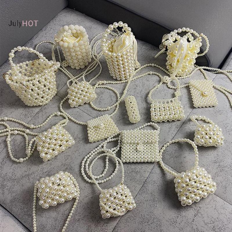 JULYHOT 1 Ví Đựng Tiền Xu Trẻ Em Ví Ngọc Trai Cho Bé Gái Tập Đi Túi Đeo Ngang Công Chúa Ví Trẻ Em Có Ngọc Trai Túi Xách Công Chúa Cho Bé Massivedeals