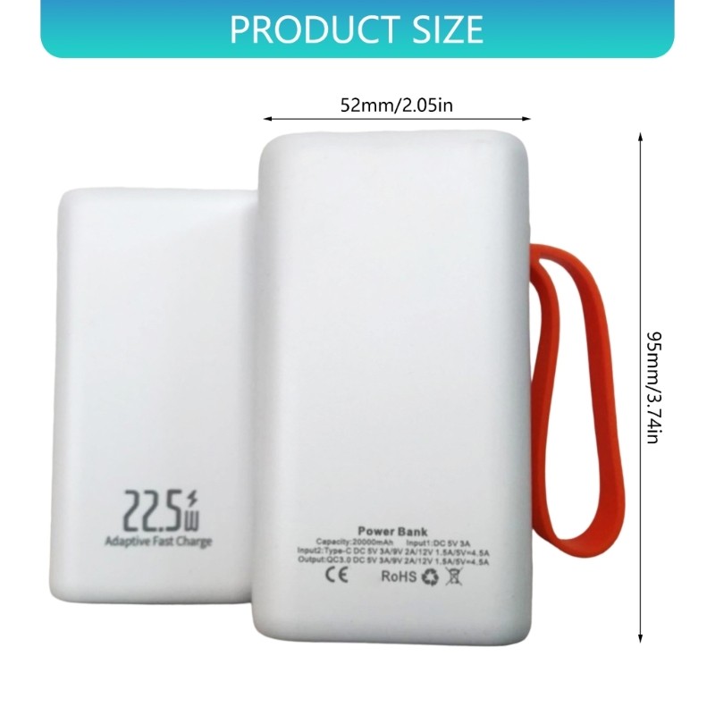 MOON 22 5W Sạc Nhanh Powers Bank Kit 21700 Dành Cho Doanh Nhân Du Lịch Và Nhu Cầu Hàng Ngày