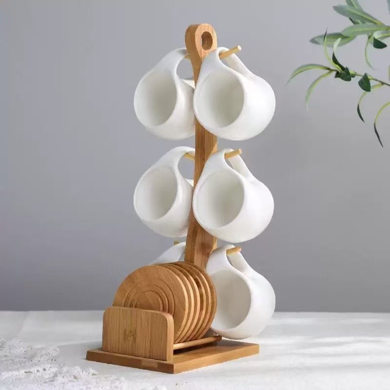 Cốc gốm cổ điển sức khỏe, cà phê, sữa, tiện dụng cho văn phòng