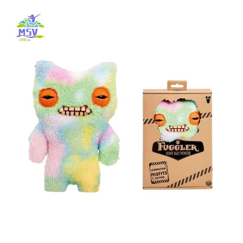 Búp bê sang trọng mặt dây chuyền quái vật dễ thương - Răng lớn Đồ chơi quái vật xấu xí vui nhộn cho trẻ em