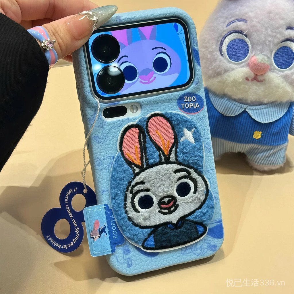 Thích hợp cho iPhone17ProMax Ốp Điện Thoại 16 / 15 Phong Cách Mới Air / 14 Thêu 13 / 12 Judy Nick