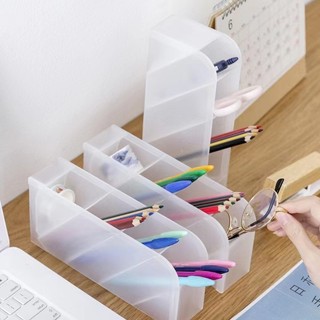 Kệ Nhựa ngăn đựng bút,Mỹ Phẩm, Đồ Trang Điểm, Đồ Dùng,Hộp Ống Cắm Bút SUNNY