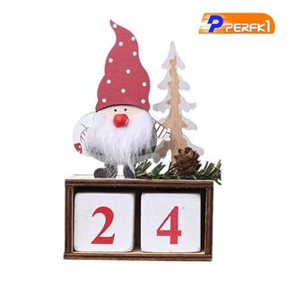 Đếm xuống đến Khối lịch Giáng sinh Navidad Xmas Trang trí cho văn phòng tại nhà Ngày lễ hội