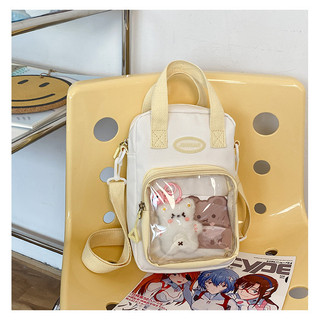 Túi đeo chéo itabag trang trí chữ cái có thể điều chỉnh dây đeo vai nylon chống thấm nước dành cho nữ