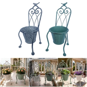 Yoo Kim Loại Xô Hoa Bình Sắt Ghế Bình Cho Hoa Lụa Trang Trí Văn Phòng Tại Nhà Sử Dụng Nghệ Thuật Trang Trại Trang Trí