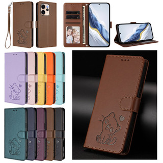 Bao Da Cao Cấp Ví Dành Cho Motorola Moto G56 G54 G24 G15 G06 Power G05 Đứng Đựng Thẻ Lật Vỏ Điện Thoại Dây Đeo
