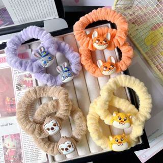 Crazy Zoo Judy Nick Dây Buộc Tóc Hoạt Hình Hàng Hóa Cao Su Đàn Hồi Cao Dây Buộc Tóc