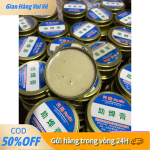 Mỡ hàn mạch cao cấp 35g / 100g dạng kem siêu dính, không chứa axit, giúp mối hàn bám chắc, sáng bóng, dẫn điện và nhiệt
