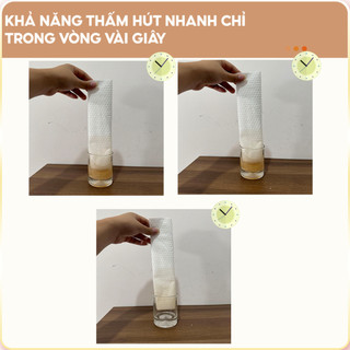 Khăn Lau Bếp Đa Năng Cuộn 100 tờ Top Gia Siêu Dai Có Thể Giặt Tái Sử Dụng Topgia STore1