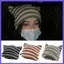 MERIGGIARE Mũ Bò Nhật Bản Skullies Mũ Thu Đông Tai Mèo Dễ Thương Mũi Nhọn Áo Chui Đầu Dệt Kim Mũ beanie