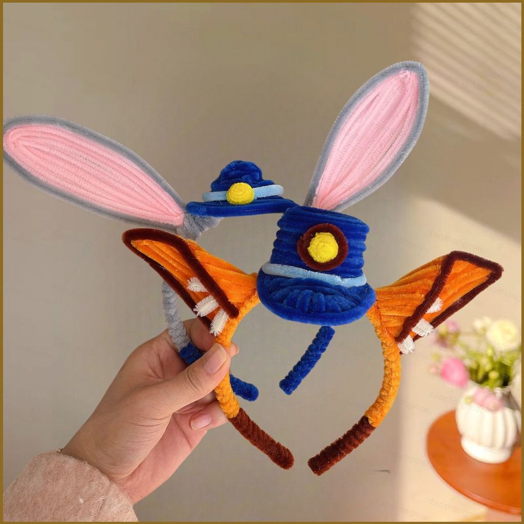 YT4 Zootopia Nick Wilde Băng Đô Hoạt Hình Dễ Thương - Phụ Kiện Tóc Thời Trang Đa Năng