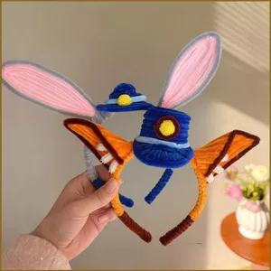 YT4 Zootopia Nick Wilde Băng Đô Hoạt Hình Dễ Thương - Phụ Kiện Tóc Thời Trang Đa Năng