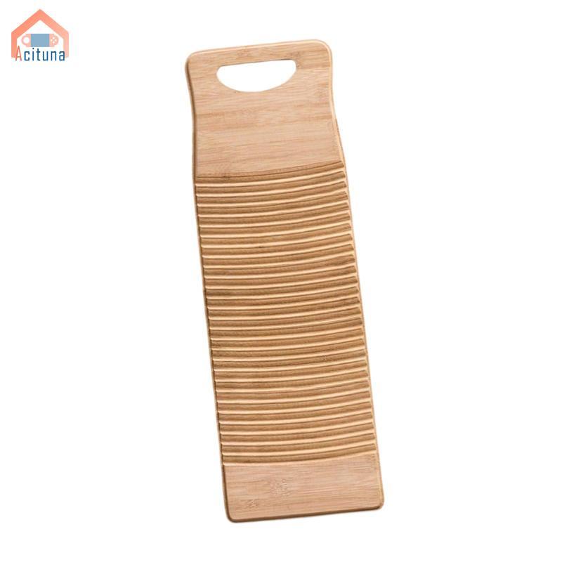 Bàn rửa tre để giặt quần áo thủ công, dụng cụ giặt chống trượt cho gia đình và trường học
